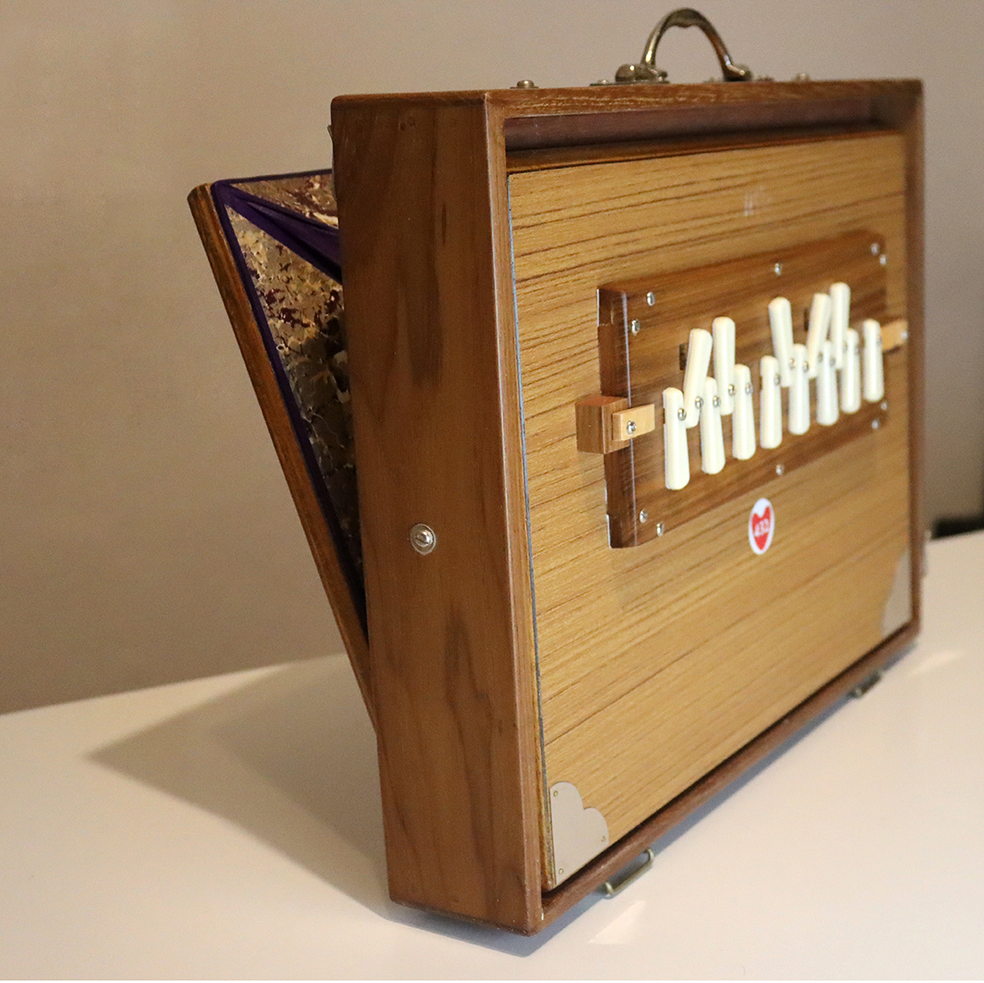 Shrutibox, Monoj-K, groß, Indien, 1 Oktave, 432 Hz