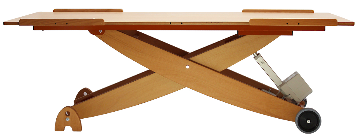 hubtisch holz