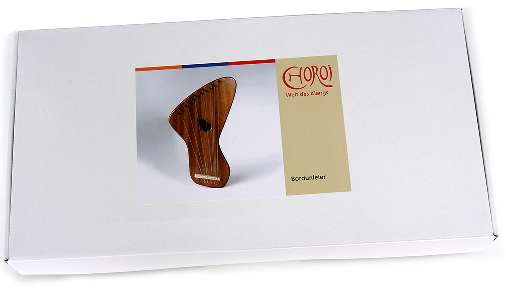 Bordunleier, Choroi 16 Saiten, Kirschdecke matt