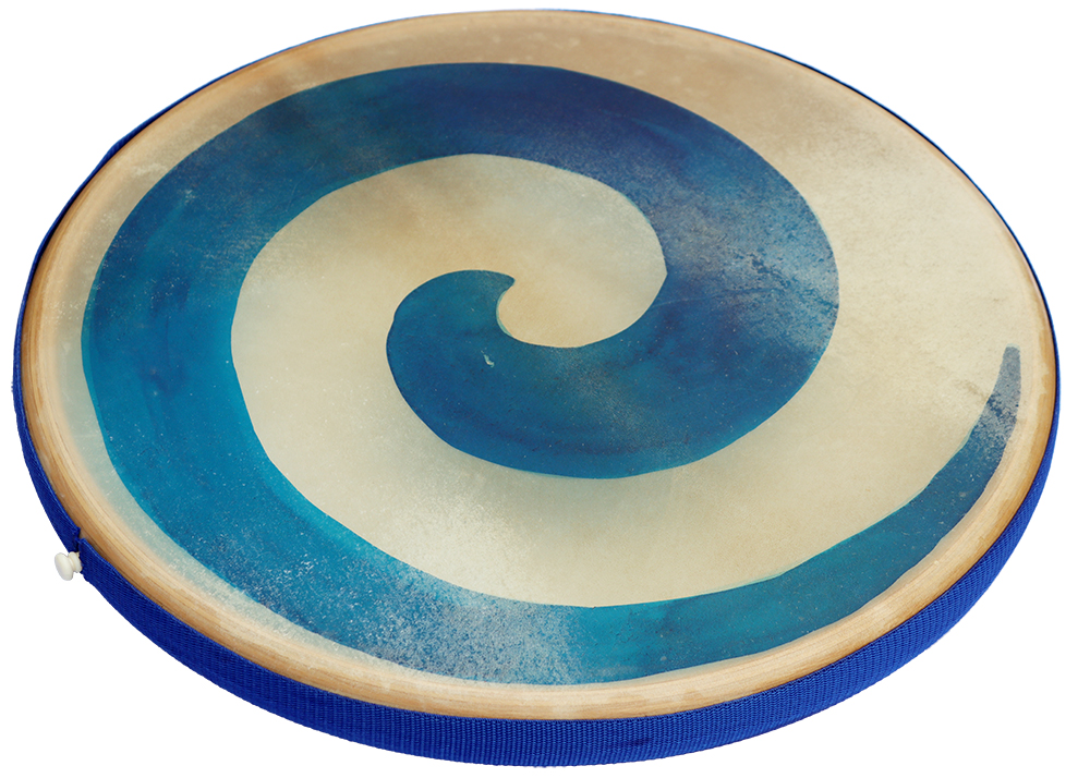 Allton Brandungstrommel, Oceandrum, 50 cm, Naturfelle, Stahlkugelfüllung