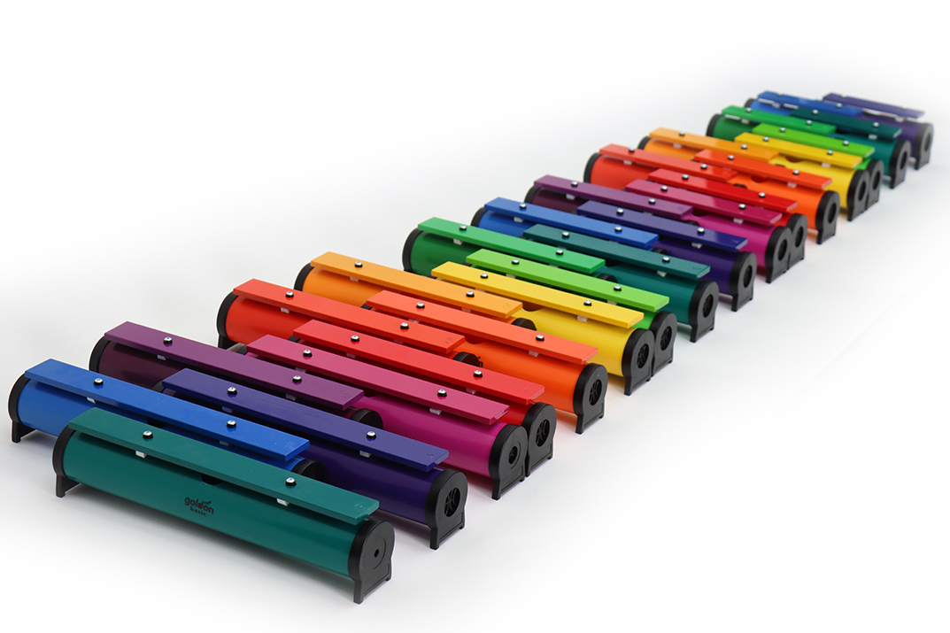 Klangbausteine 27-er Set, chromatisch, g1-a3