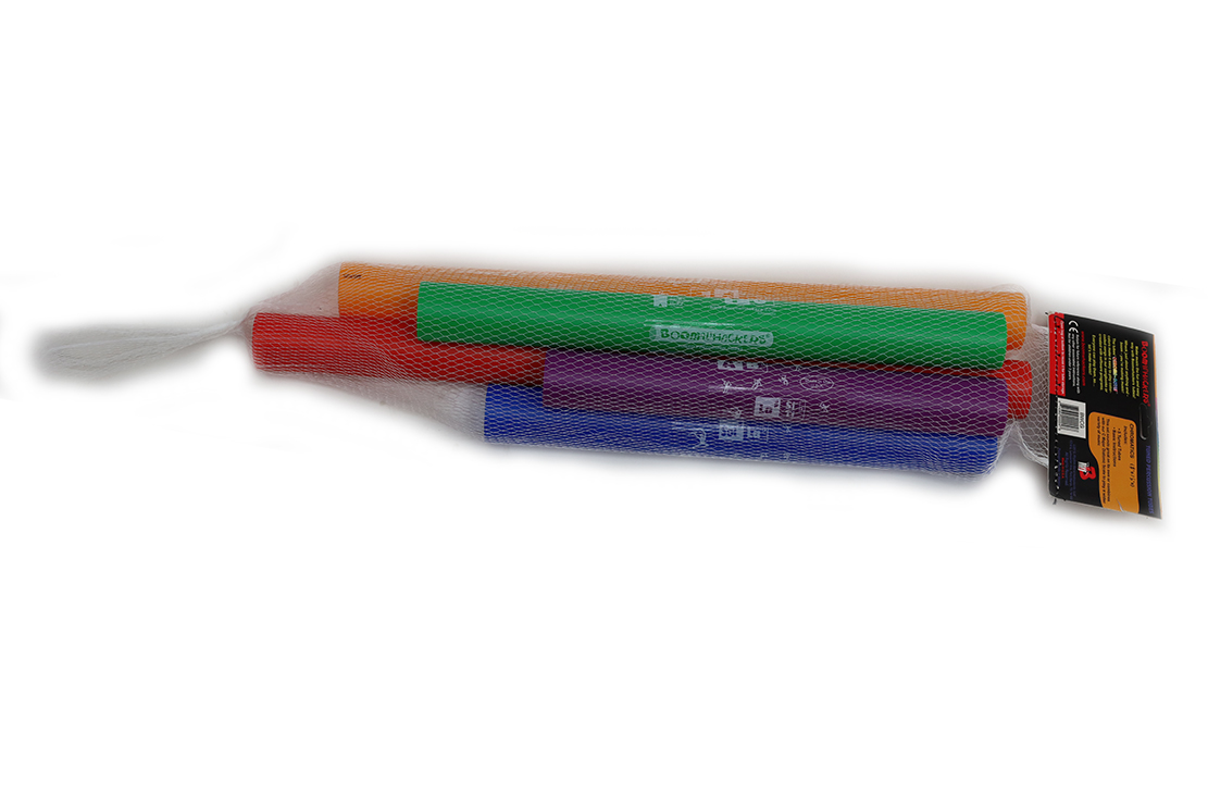 Boomwhackers Chrom. Ergänzung, 5 Stck.
