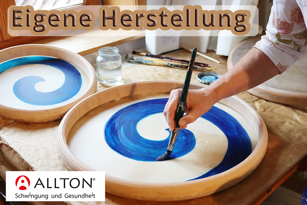 Allton Brandungstrommel-Soft, Oceandrum, 50 cm, Naturfelle, Senfkörnerfüllung