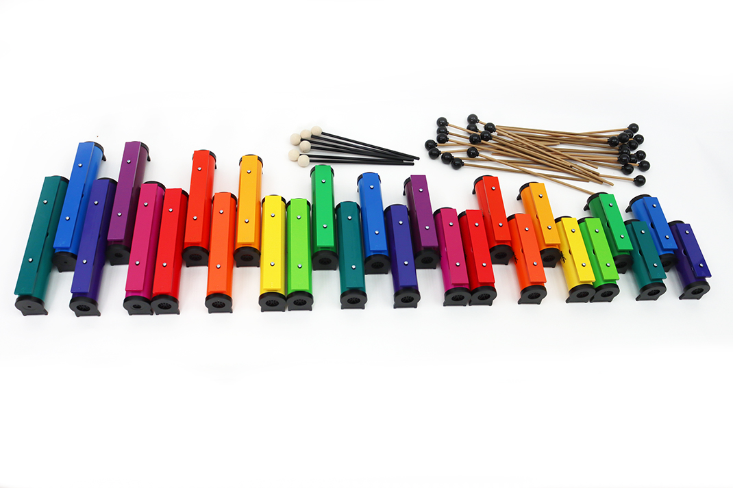 Klangbausteine 27-er Set, chromatisch, g1-a3