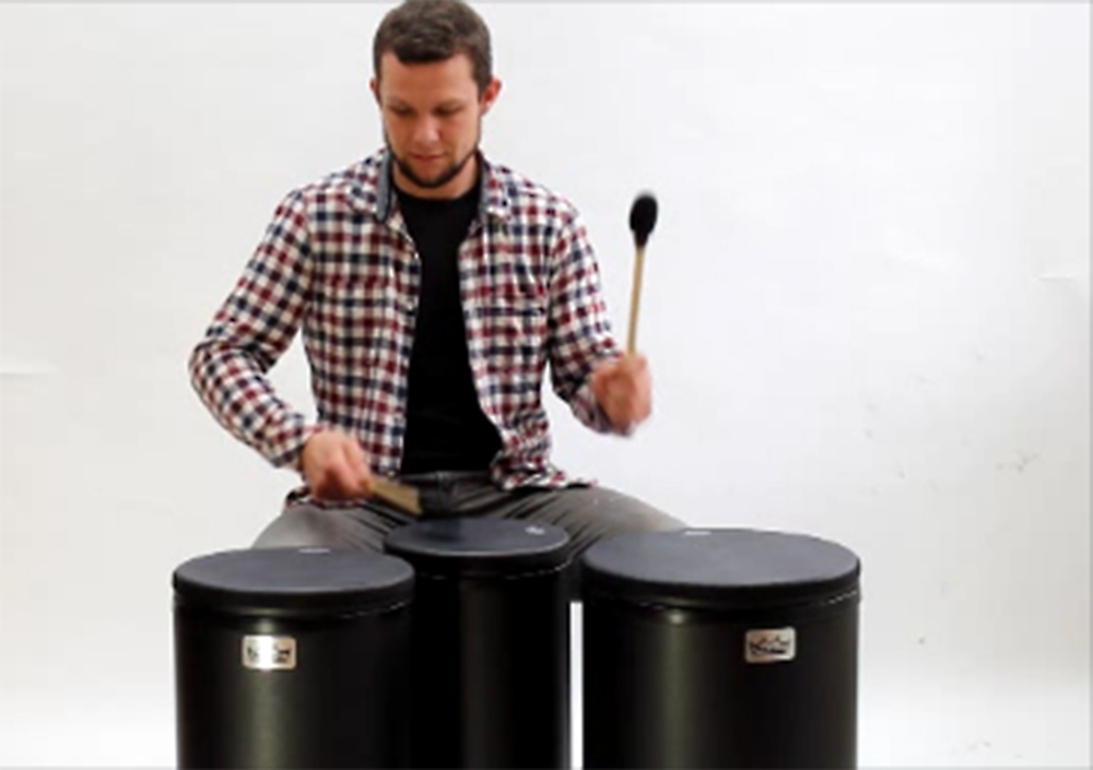 Festival Tubano, Trommeln, 3er Set, ineinander stapelbar