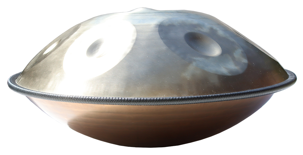Handpan, standard, Stimmung D-Amara, Edelstahl, 8+1 Töne, 432 Hz