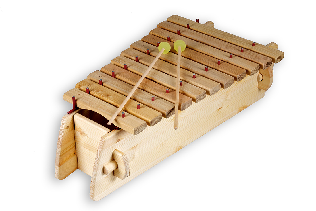 Auris Marimba-Xylofon, 11 Töne, diatonisch C-Dur