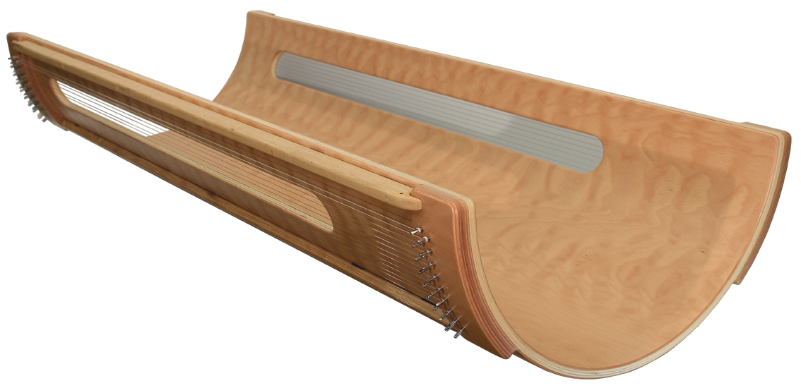 Allton Klangwiege Exclusiv, 130 cm, langes Greifloch, Monochordwiege