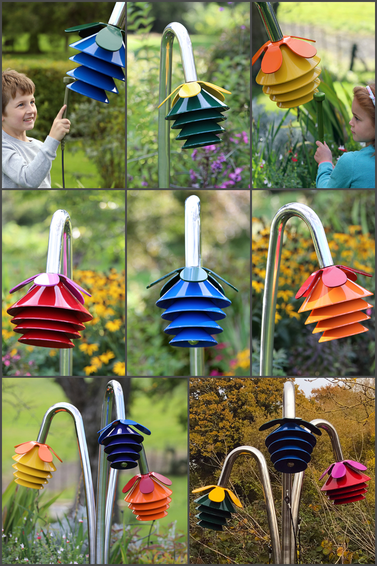 Einzel-Glockenblume HARMONIE, zum Einbetonieren, Outdoor