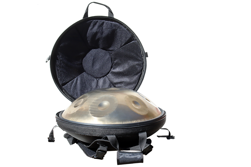 Handpan, standard, Stimmung D-Amara, Edelstahl, 8+1 Töne, 432 Hz