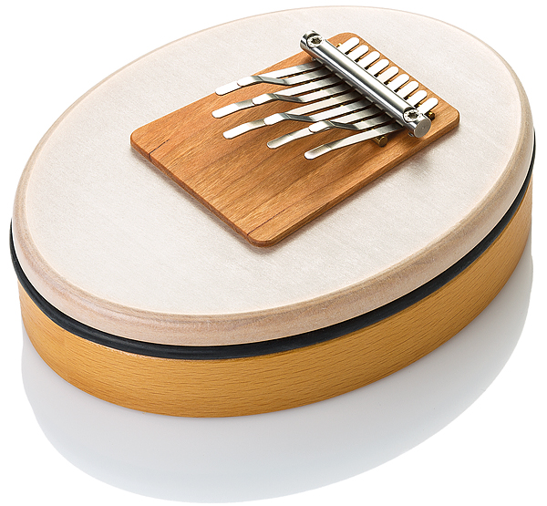 Sansula Basic, 9 Töne, mit Resonanzmembran, a-e2
