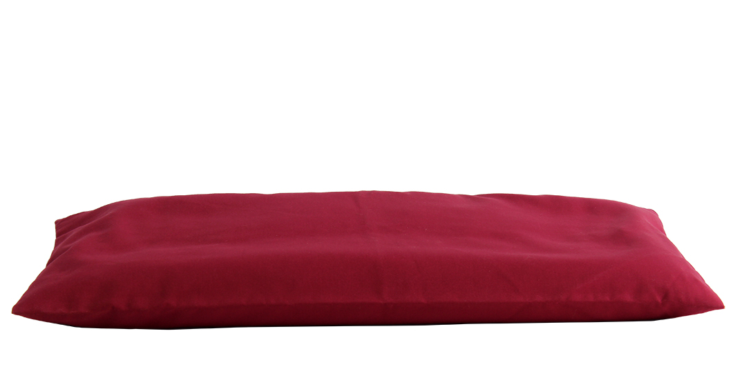 Lagerkissen/ Unterlegkissen, 30 x 60 cm, weinrot