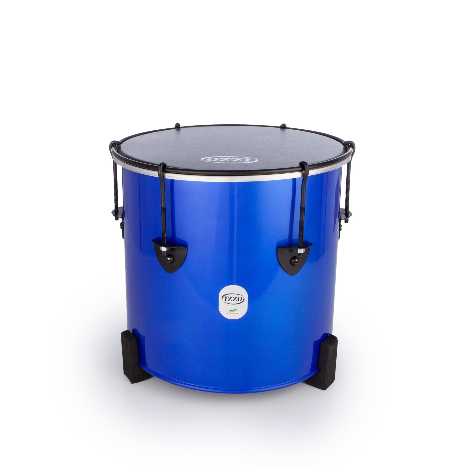 Basstrommel, Surdo 30 cm, 12 x 45 cm, Alu, Napa, blau