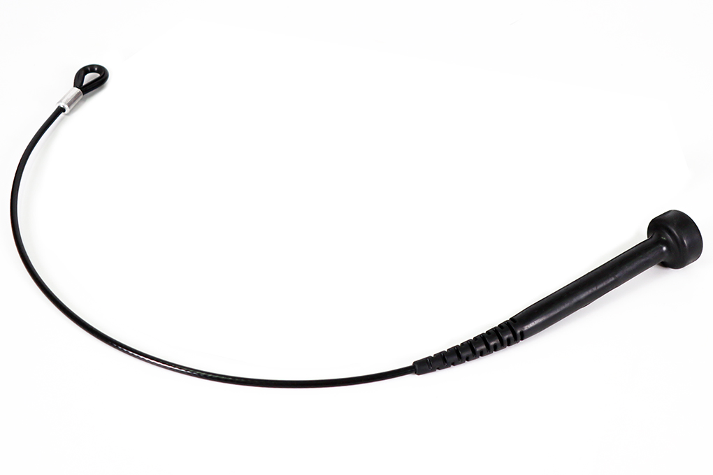 Outdoor-Schlägel für Klangröhren, mittelgroß, weich, schwarz