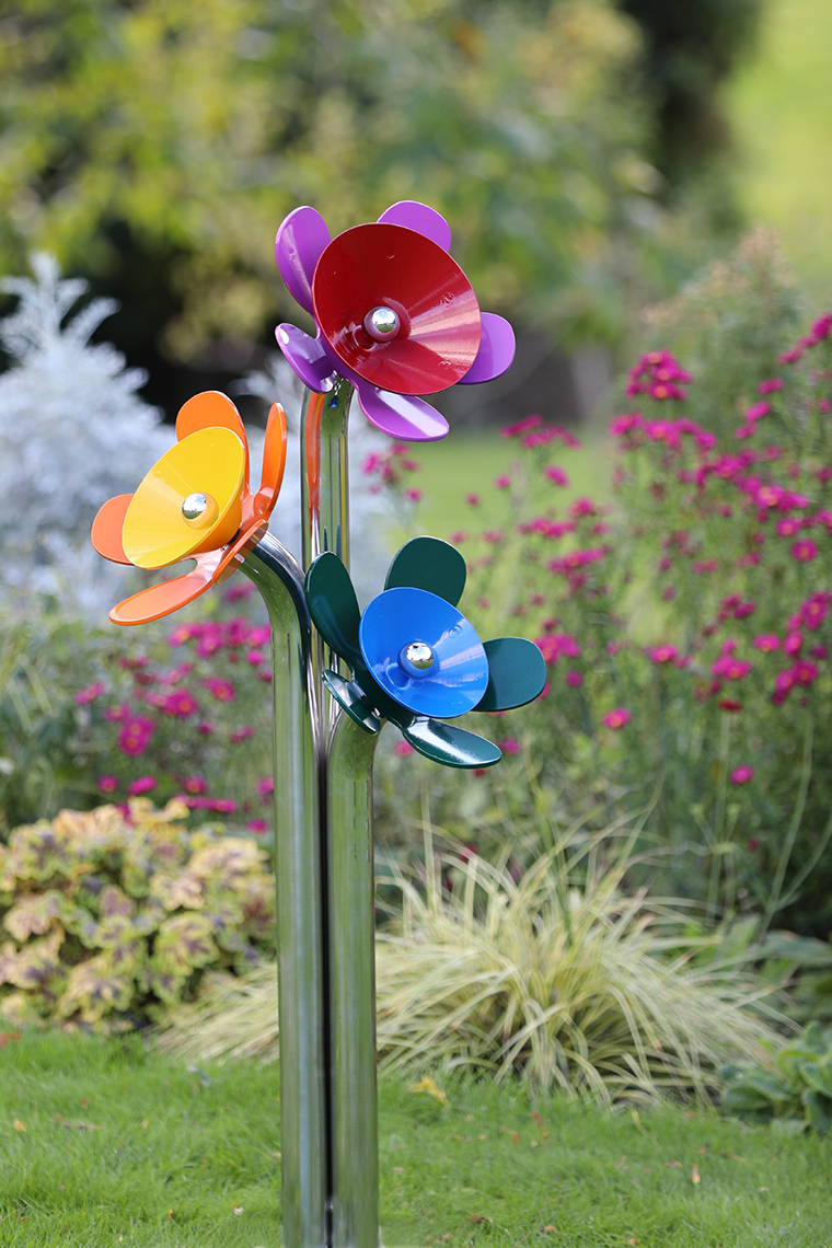 Klangblumen METALLGLOCKE, DUR, zum Einbetonieren, Outdoor