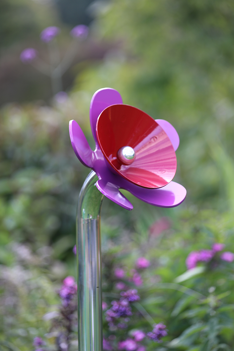 Einzel-Klangblume METALLGLOCKE, zum Einbetonieren, Outdoor