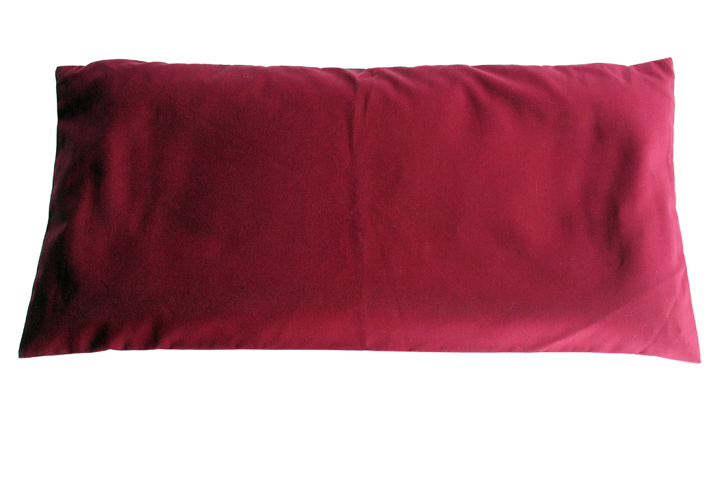 Lagerkissen/ Unterlegkissen, 30 x 60 cm, weinrot
