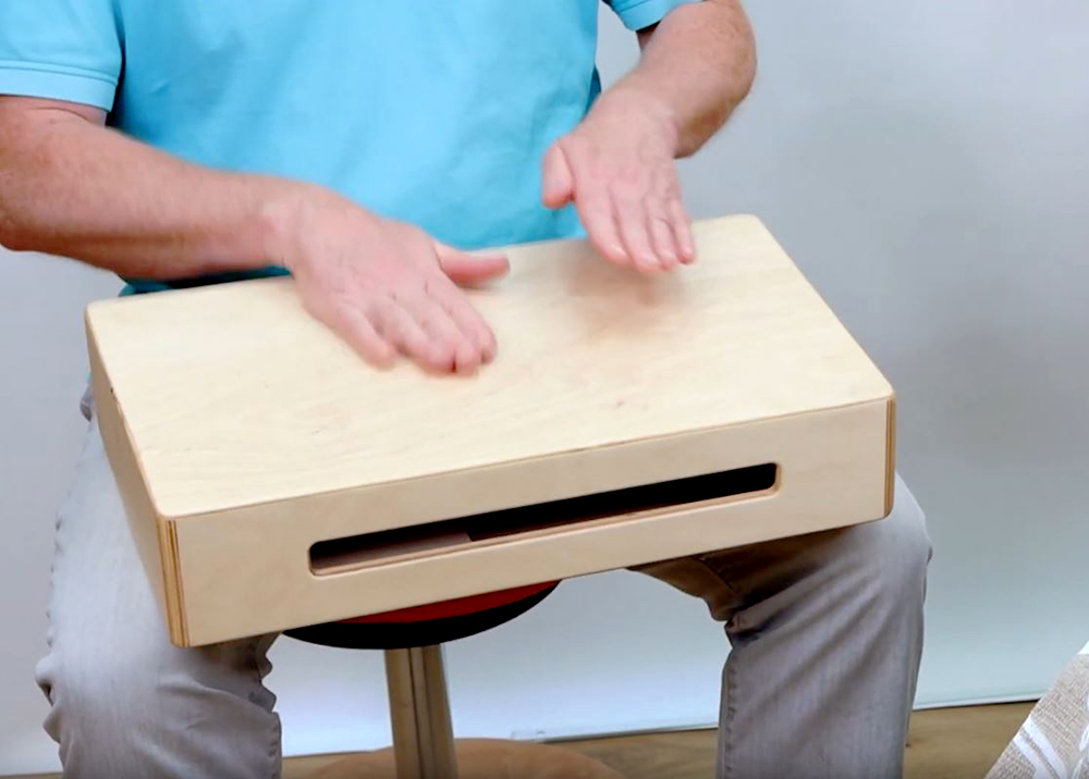 Horizon-Cajon, lackiert, 1 Reflexöffnung