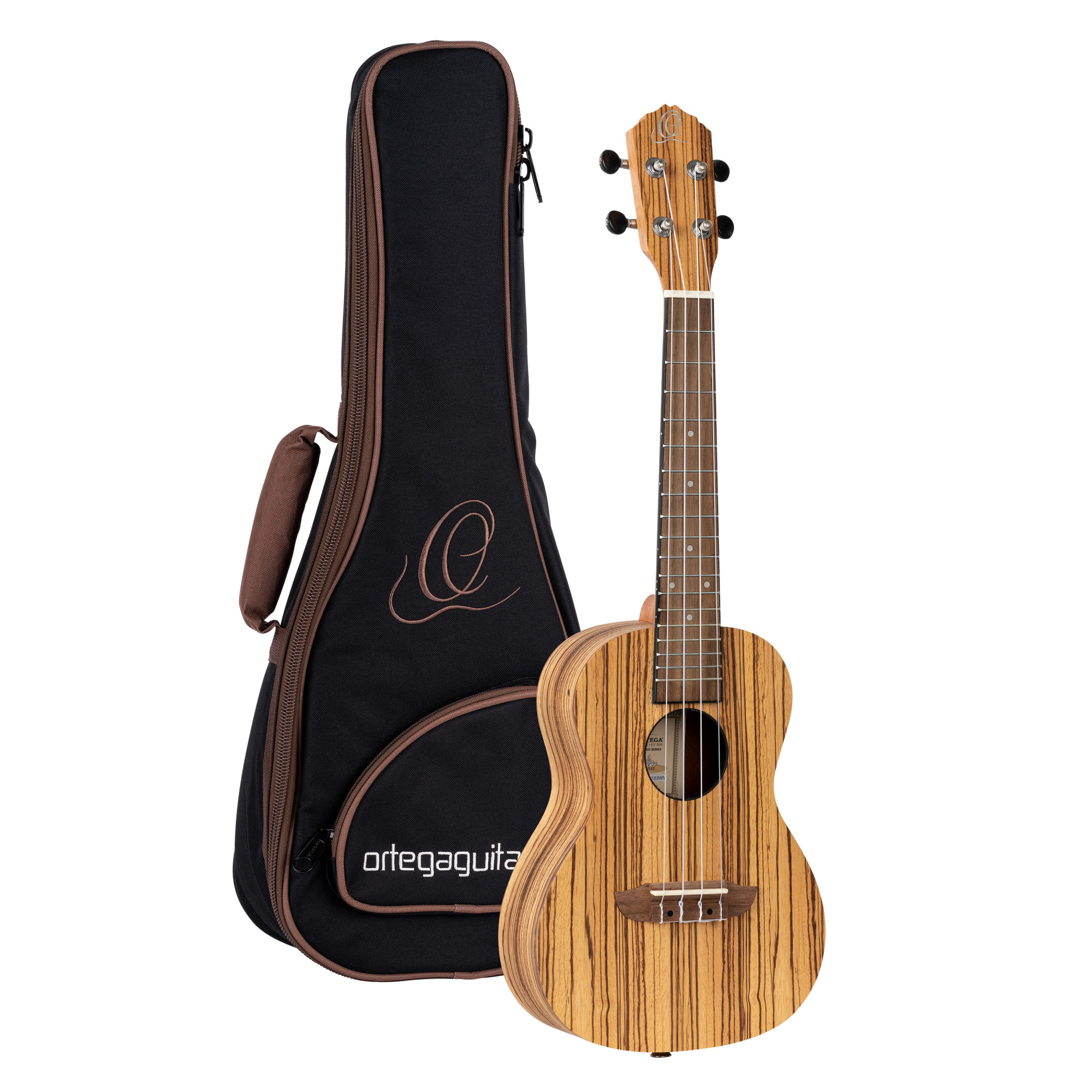 Ortega Ukulele Concerto (Zebraholz), inkl. Tasche