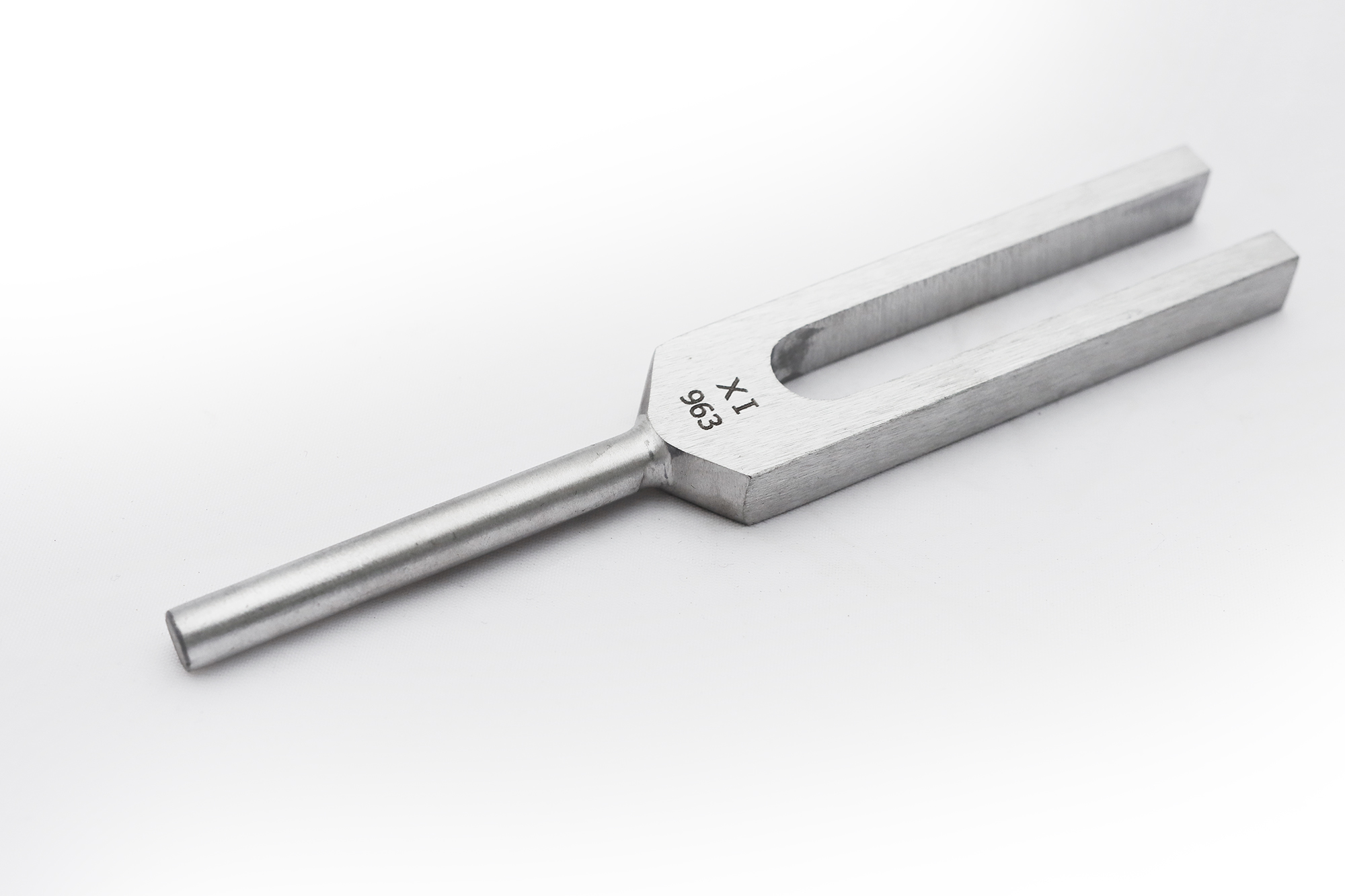 Stimmgabel, Alu, mit Klöppel, 963 Hz