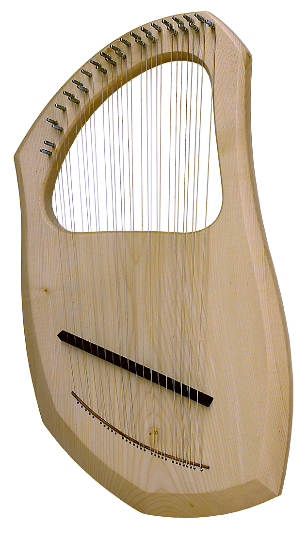 Leier, 30 Saiten, Ahorn, Aurisleier, chromatisch e-a2