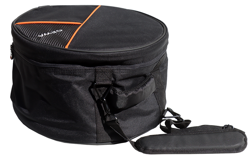 Tasche für Mandalafon Steelwood, gepolstert, mit Gurt, schwarz