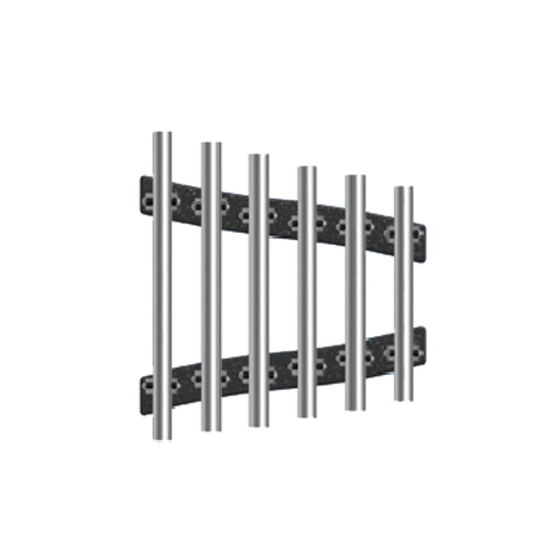 Freechimes Alto, pentatonisch, 6 Töne, Outdoor-Röhrenglockenspiel zum Einbetonieren