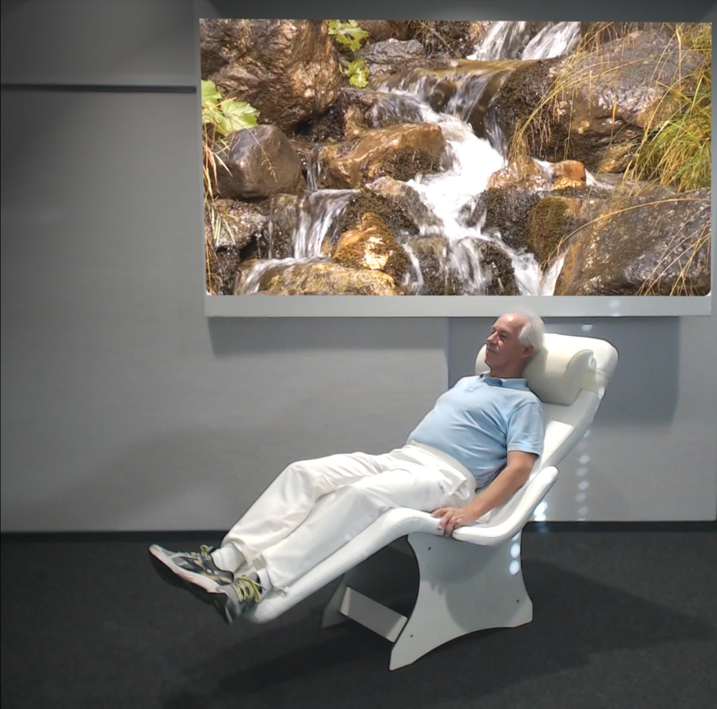 sensorische Trainingsliege BodySense-Lounger inkl. Körperfeldcoaching-Clips