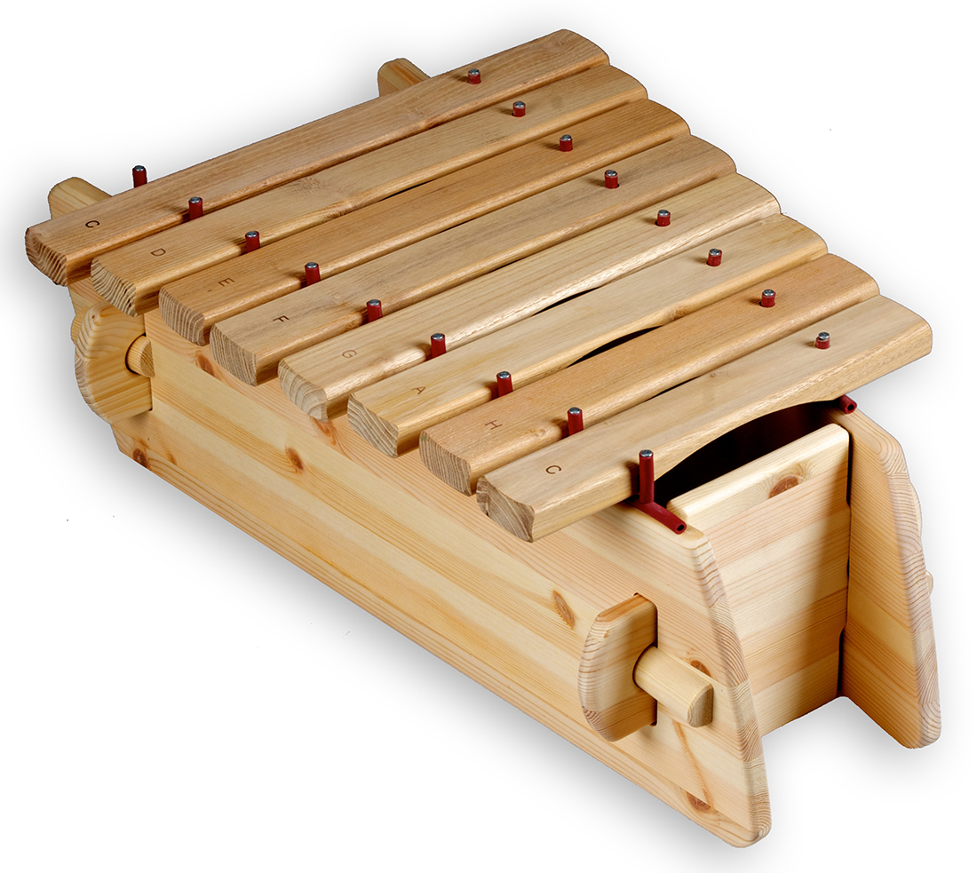 Auris Marimba-Xylophon 8 Töne, diatonisch C-Dur