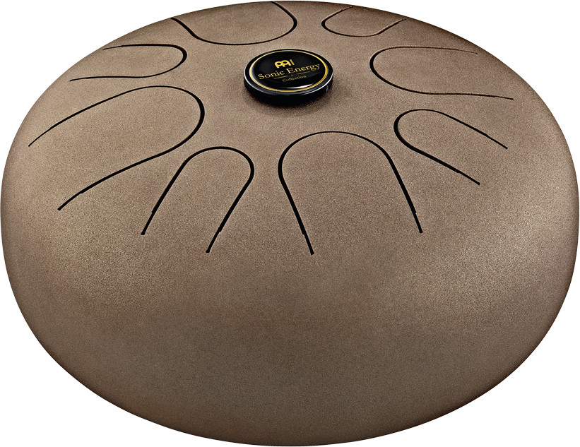 Meinl Steel Tongue Drum, Mandalafon, Zungentrommel, Stimmung G-Dur, Vintage Braun