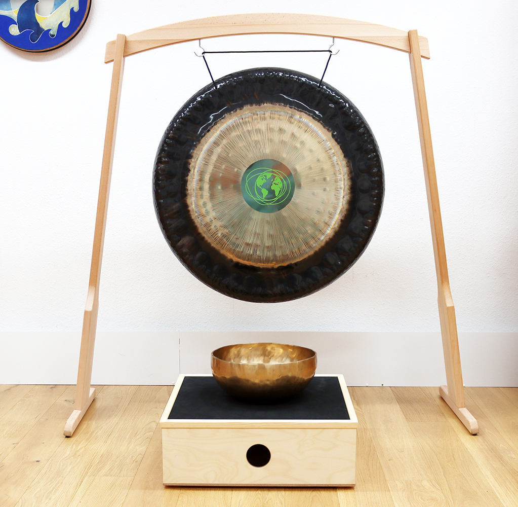Allton Sensonanzbox, klein, Resonanzkasten aus Holz mit Moosgummimatte 58 x 58 x 20 cm
