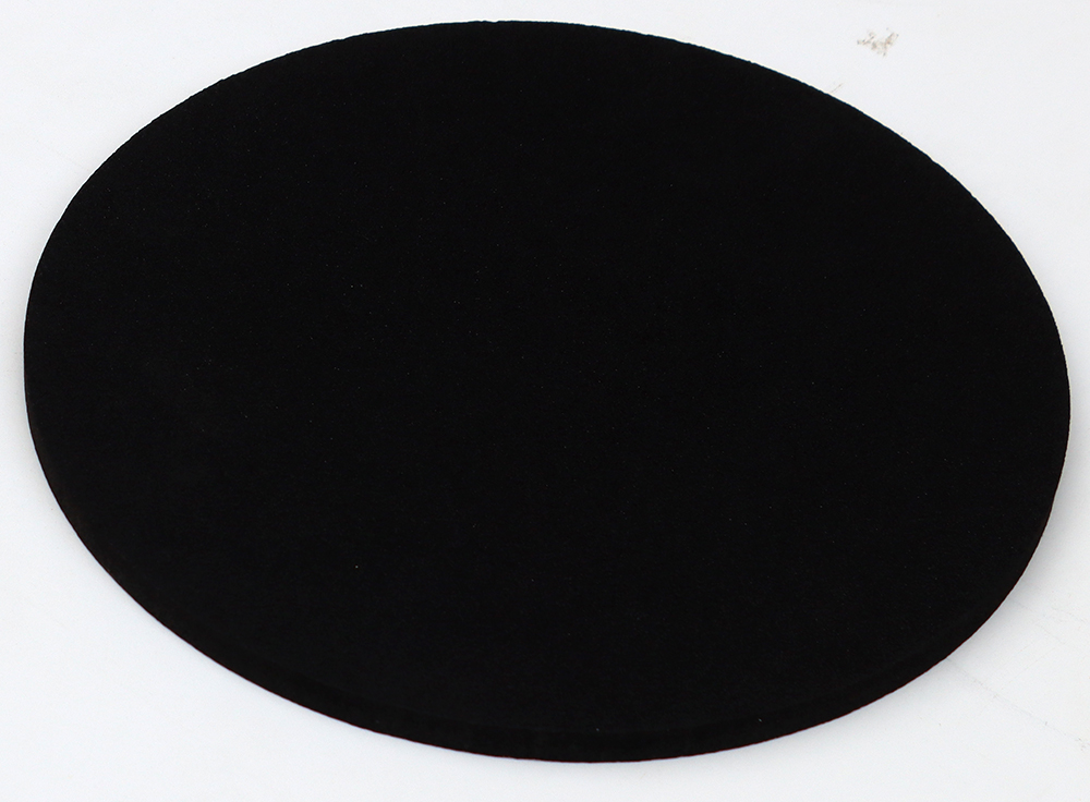 Klangschalen-Unterlage, Moosgummi schwarz, Ø 18 cm, 8 mm stark