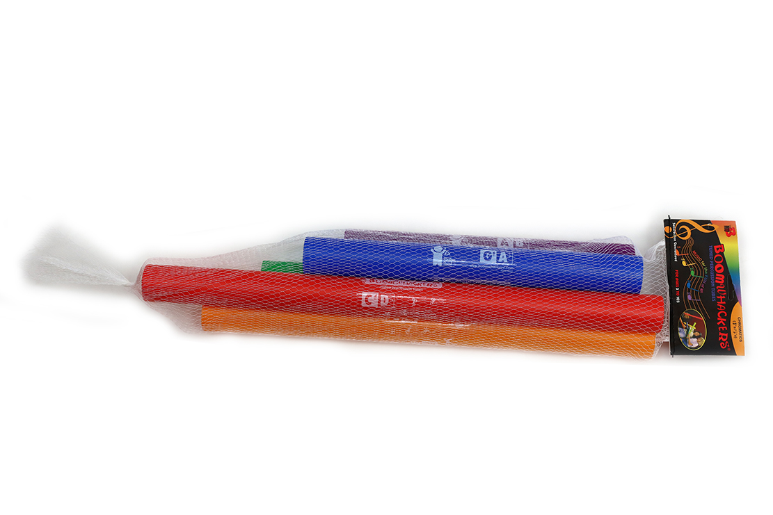 Boomwhackers Chrom. Ergänzung, 5 Stck.