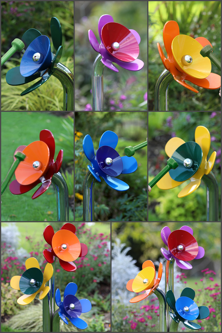 Einzel-Klangblume METALLGLOCKE, zum Einbetonieren, Outdoor