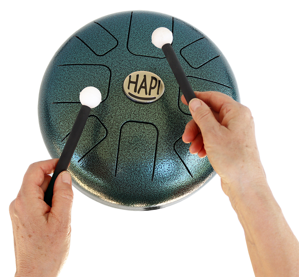 Hapi-Drum standard E-Moll, Pentatonik, deutsche Anleitung