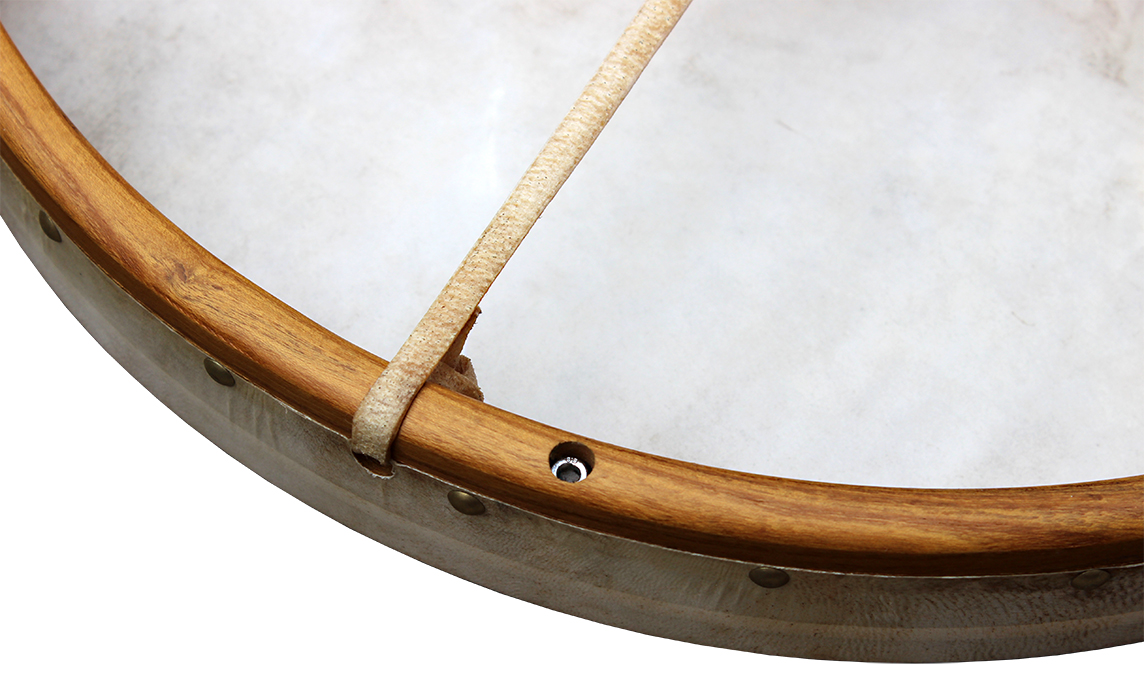 Schamanentrommel 56 cm, stimmbar, Rahmentrommel aus Pakistancm