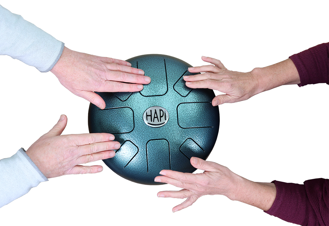 Hapi-Drum standard E-Moll, Pentatonik, deutsche Anleitung