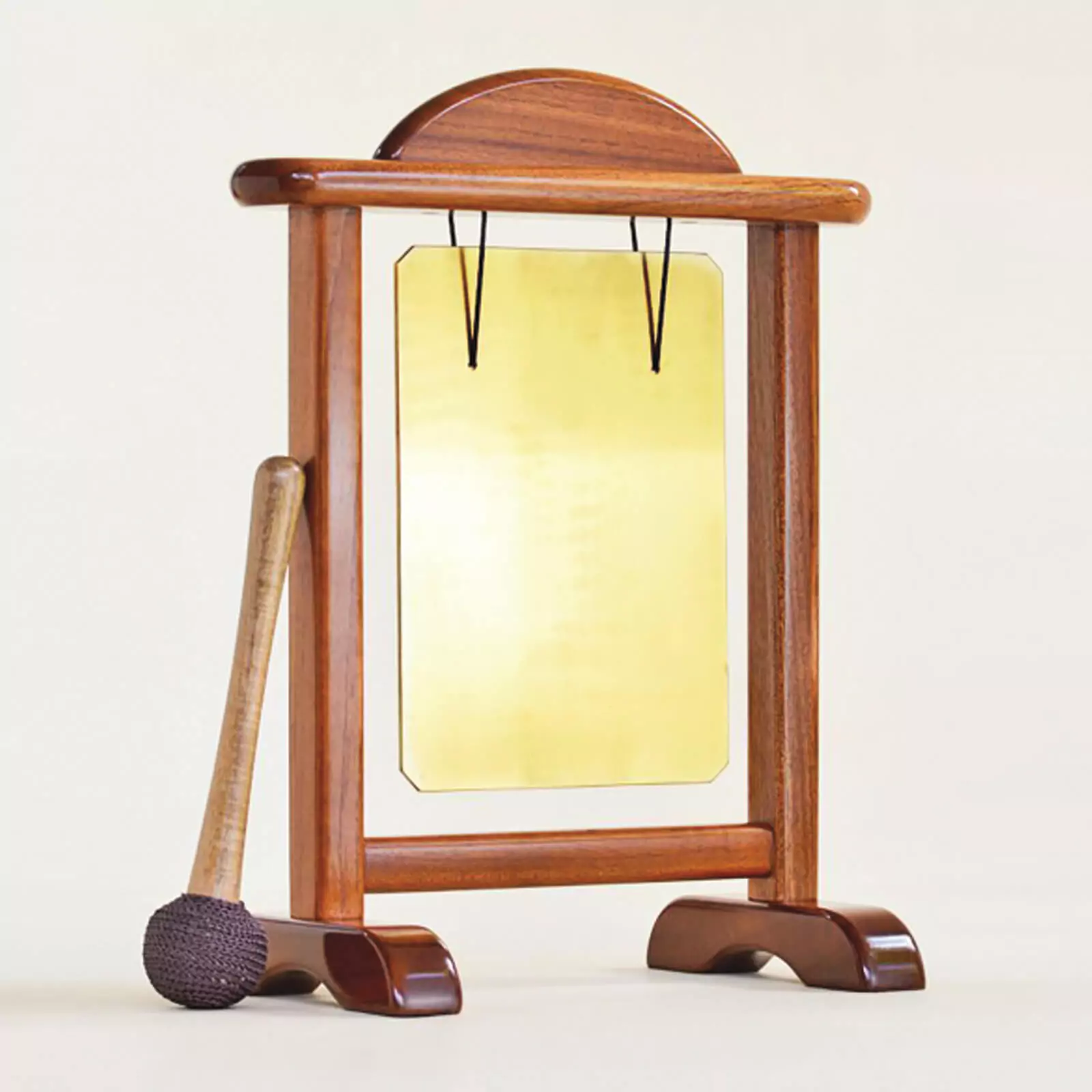 Plattengong mit Ständer, 29 x 18 x 42 cm, Ton C