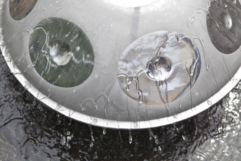 Handpan Bluepoint, Steelharp made in Germany, Edelstahl, 9 Töne Stimmung A-a'