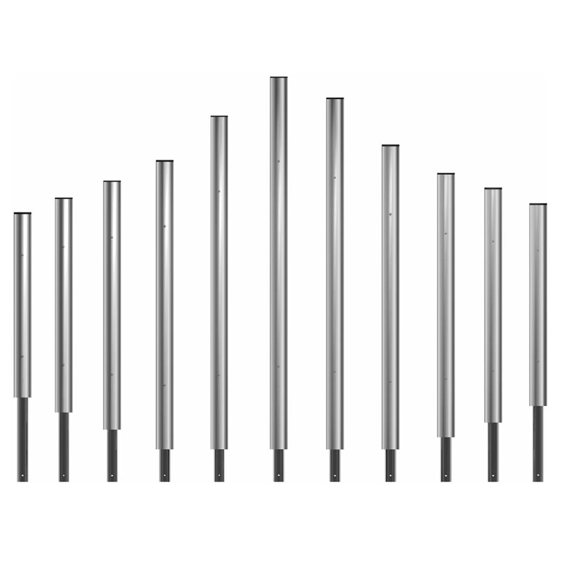 Großes Klangröhrenspiel COLOSSUS CHIMES zum Einbetonieren, Outdoor-Klangobjekt