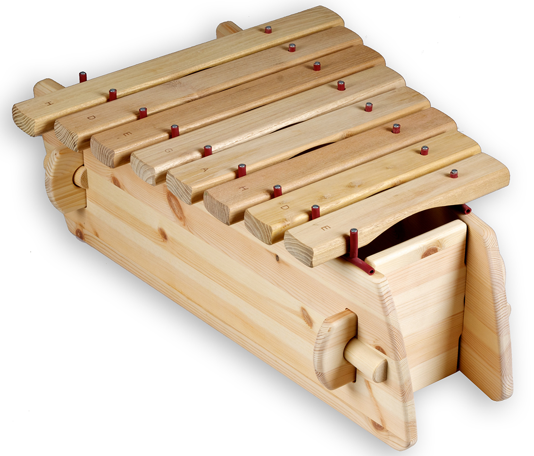 Auris Marimba-Xylophon 8 Töne, D-pentatonisch