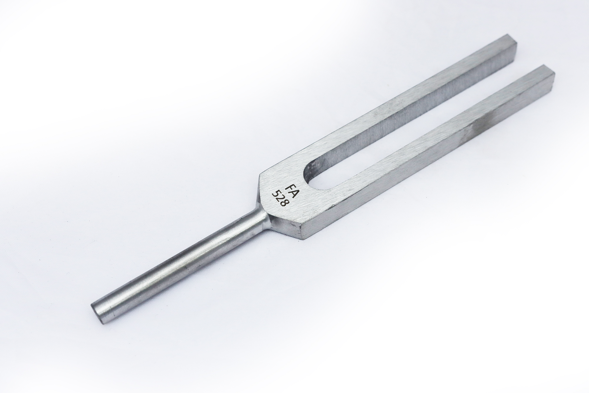 Stimmgabel, Alu, mit Klöppel, 528 Hz
