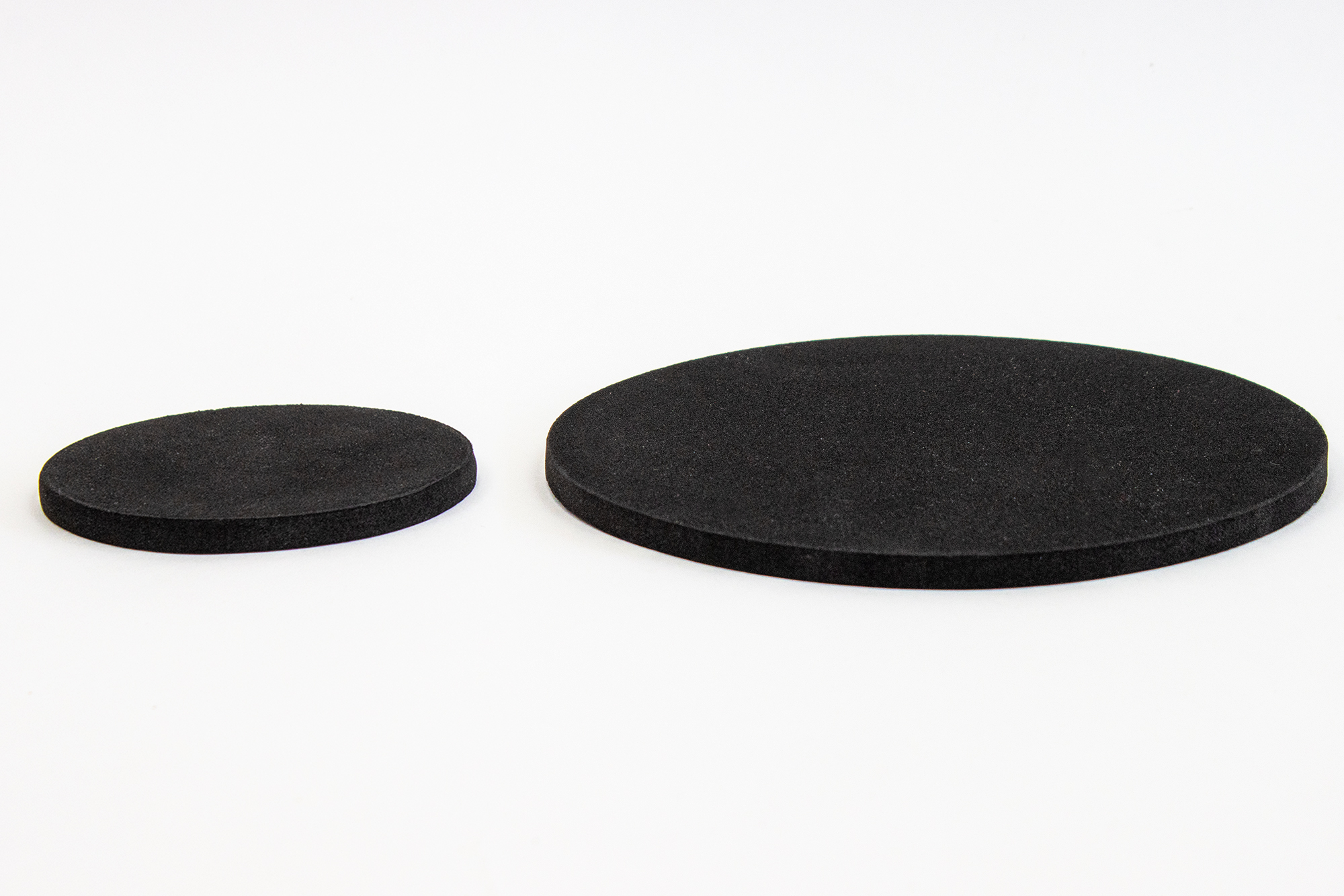 Klangschalen-Unterlage, Moosgummi schwarz, Ø 10 cm, 8 mm stark