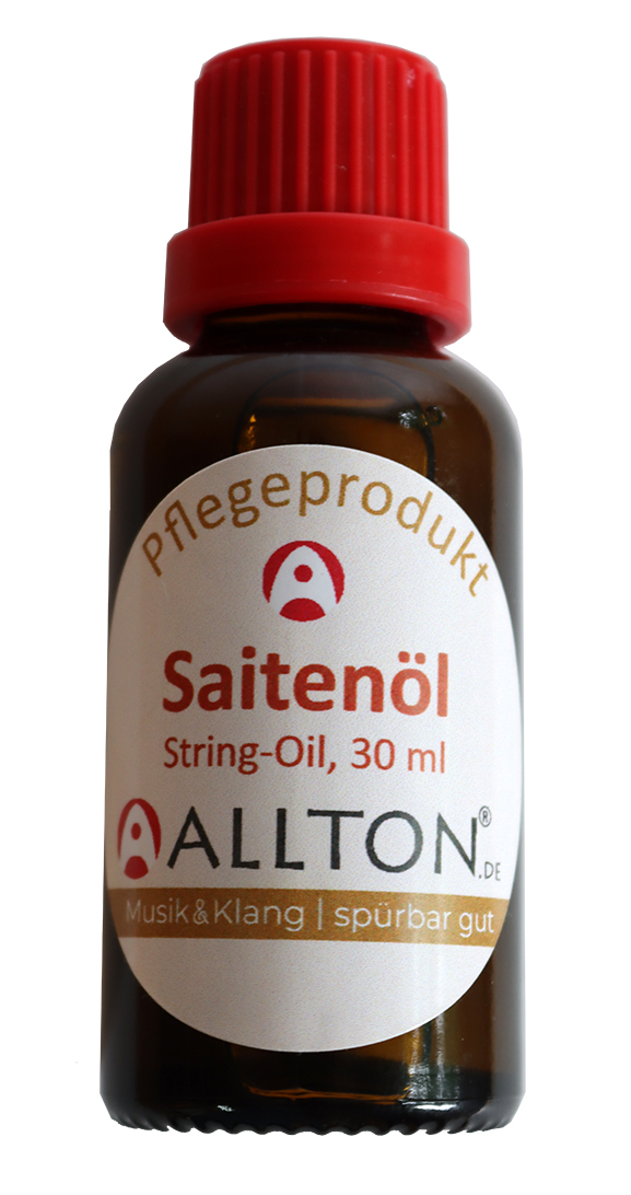Saitenöl, Reinigung und Korrosionsschutz, Glasflasche 30 ml