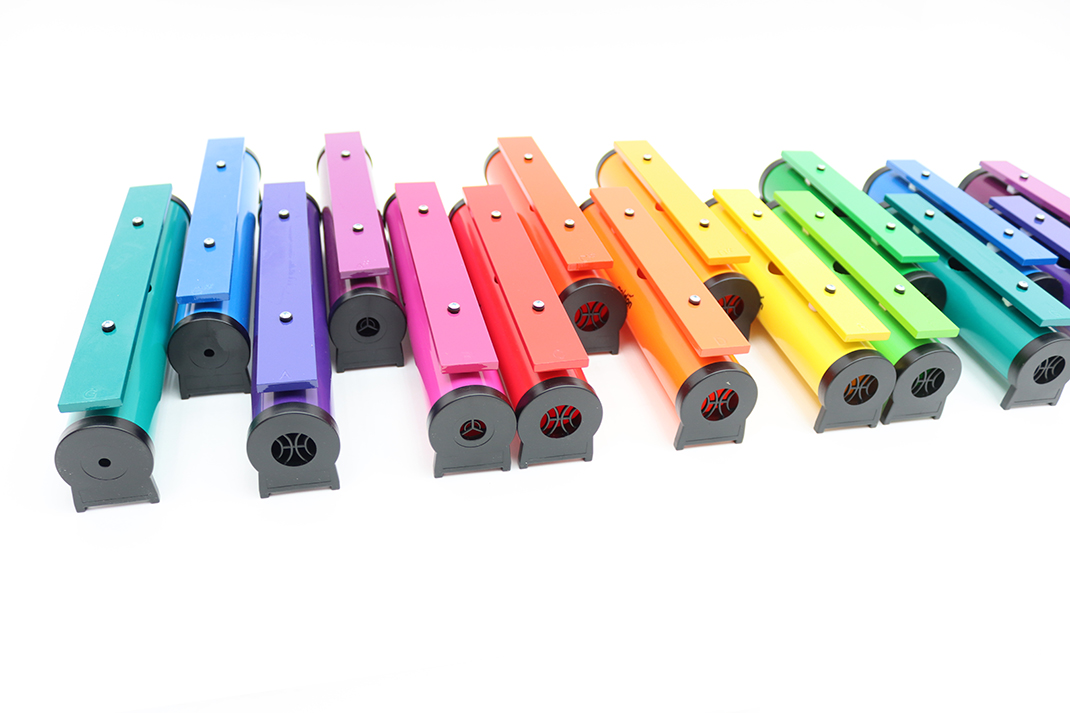 Klangbausteine 27-er Set, chromatisch, g1-a3
