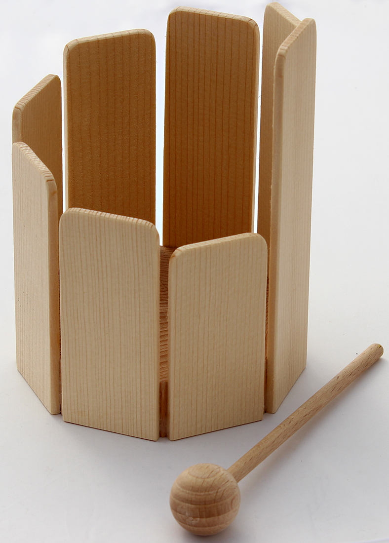 Rührxylophon Buche/ Ahorn, 8 Töne 10x16