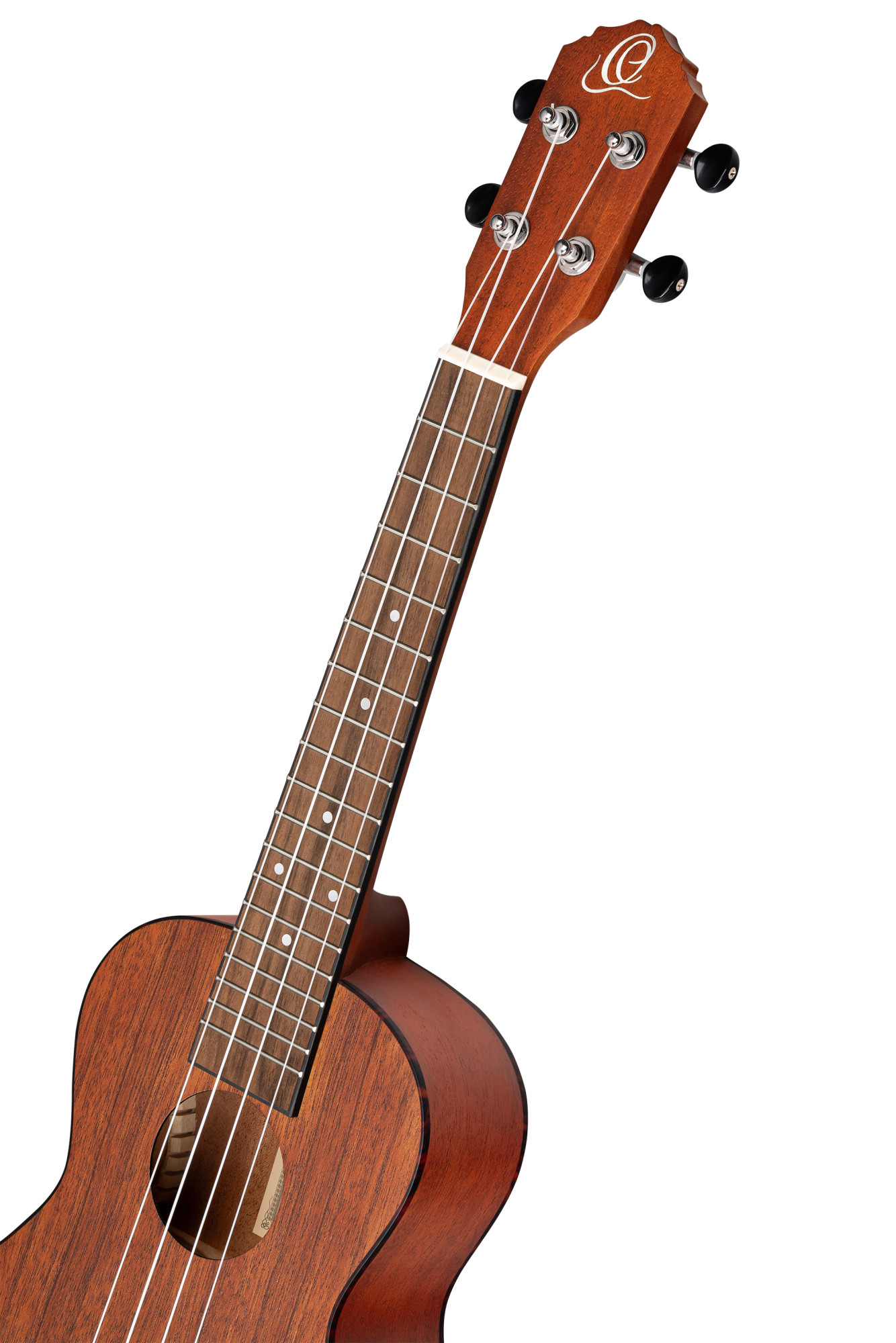 Konzert Ukulele, Ortega Bonfire-Serie, 4 String - Fichte/Sapele Natur