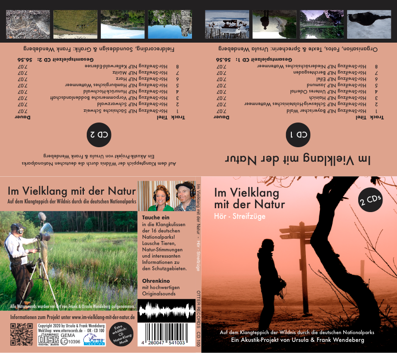 CD - Im Vielklang mit der Natur- Hörstreifzüge aus Deutschlands Naturparks, 2 CDs