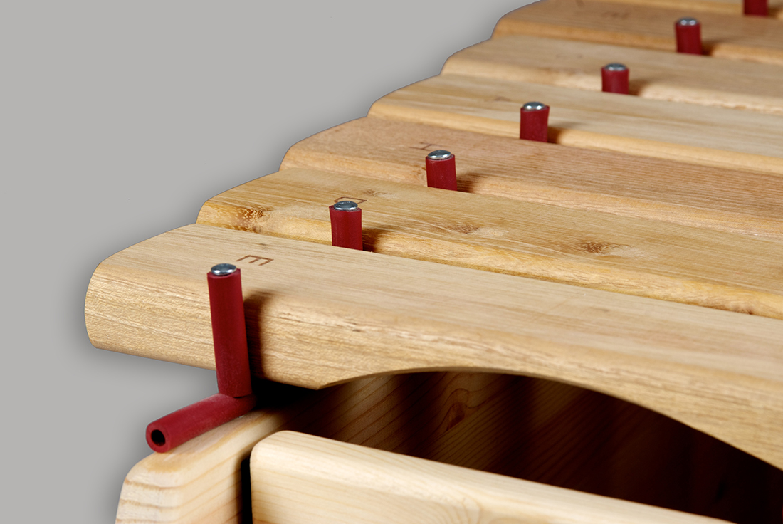 Auris Marimba-Xylophon 8 Töne, diatonisch C-Dur