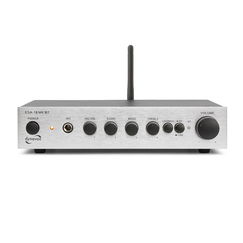 Verstärker Dynavox ESA-18 MK BT, silber